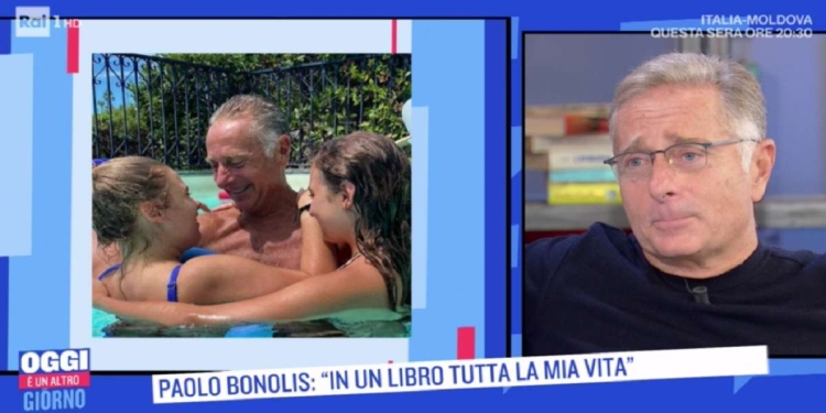 Paolo Bonolis con sua figlia Silvia