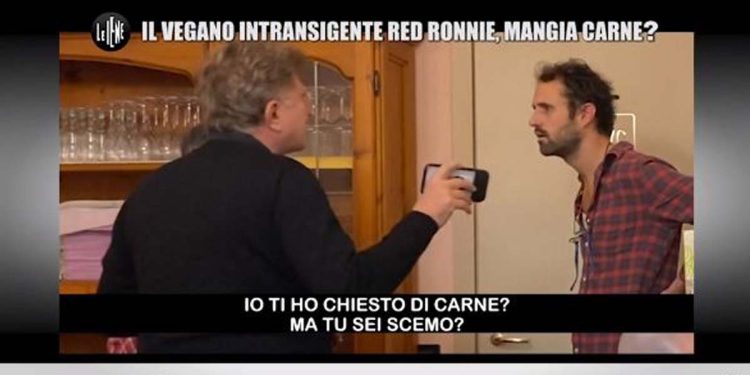 Red Ronnie, scherzo Le Iene