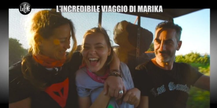 L'incredibile viaggio di Marika giunge al termine (foto da Le Iene)