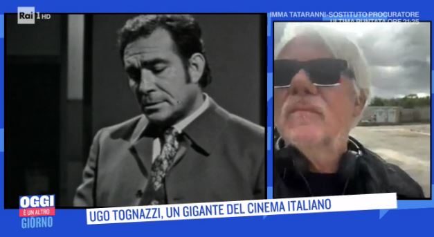 Ricky Tognazzi a Oggi è un altro giorno (Rai)