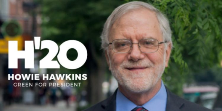 Howie Hawkins, candidato del Partito Verde alle Elezioni Usa 2020