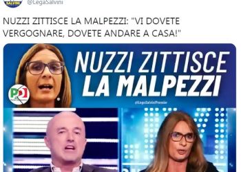 Nuzzi vs Malpezzi, sfogo a Live