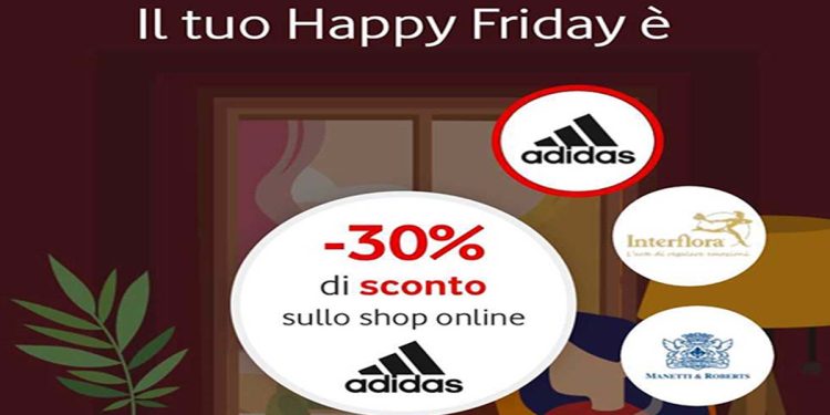 Adidas con Vodafone Happy Friday