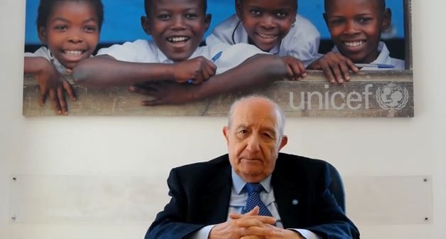 Francesco Samengo, presidente Unicef Italia (Youtube)