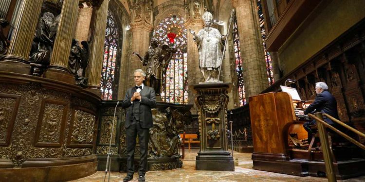 Andrea Bocelli in Duomo