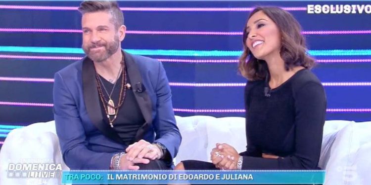 Edoardo Stoppa e Juliana Moreira