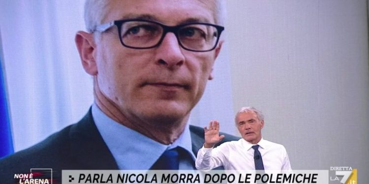 Nicola Morra a Non è l'Arena