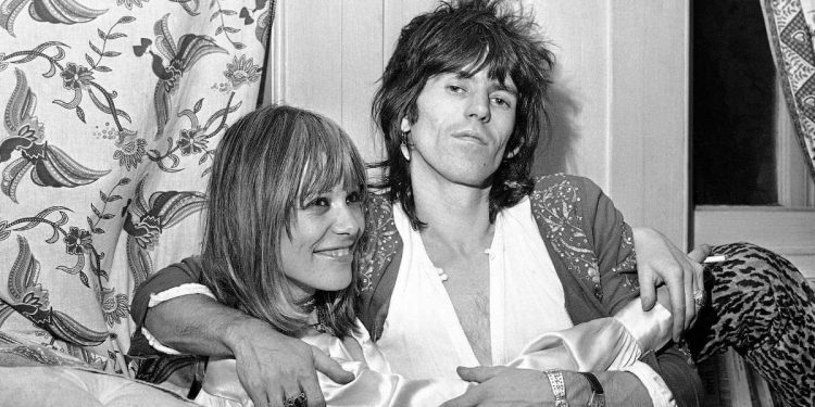 Anita Pallenberg e Keith Richards