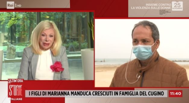 Caso Marianna Manduca, le lacrime di Sandra Milo in diretta tv a Storie Italiane