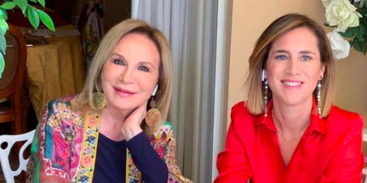 Rosanna Lambertucci e la figlia Angelica