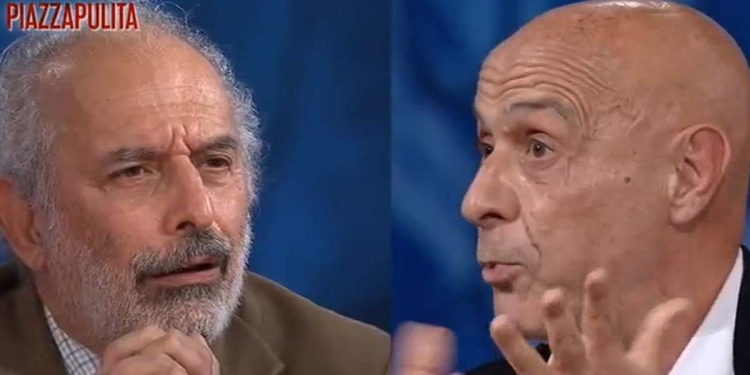 Minniti vs Gad Lerner su La7