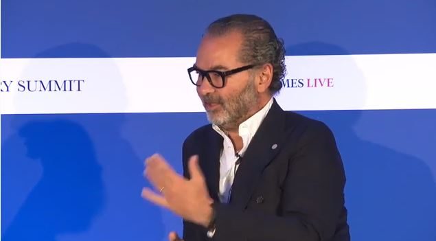 Remo Ruffini, ad di Moncler (Youtube)