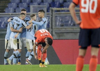 Video Lazio Bruges (2-2): biancocelesti agli ottavi di Champions League (Foto LaPresse)