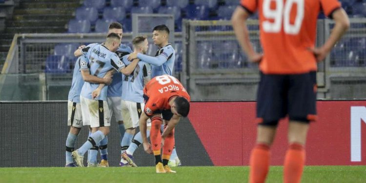 Video Lazio Bruges (2-2): biancocelesti agli ottavi di Champions League (Foto LaPresse)