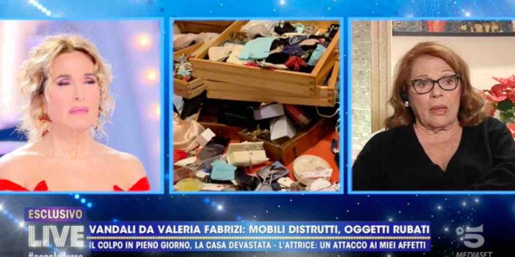 Valeria Fabrizi a Live