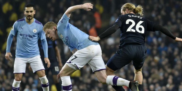 Diretta Everton Manchester City, Premier League 16^ giornata (Foto LaPresse)