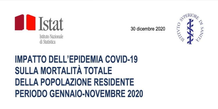 Rapporto Istat-Iss, Impatto dell’epidemia Covid-19 sulla mortalità