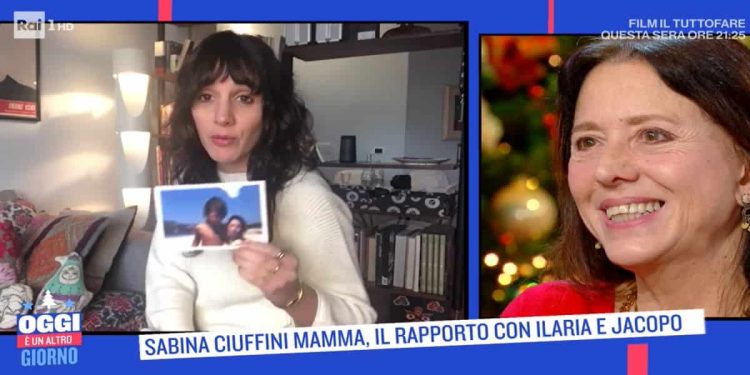 Ilaria Ceccarelli, figlia Sabina Ciuffini - Screenshot da video