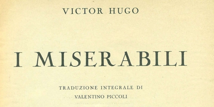 Una prima edizione italiana de ‘I miserabili’