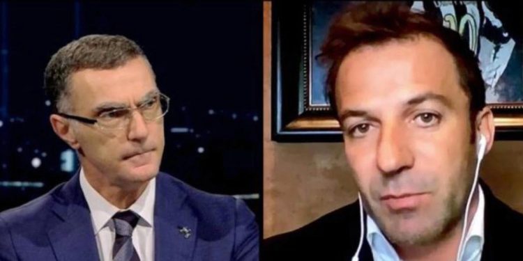 Bergomi vs Del Piero a Sky