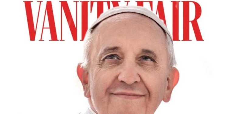 Papa Francesco su Vanity Fair