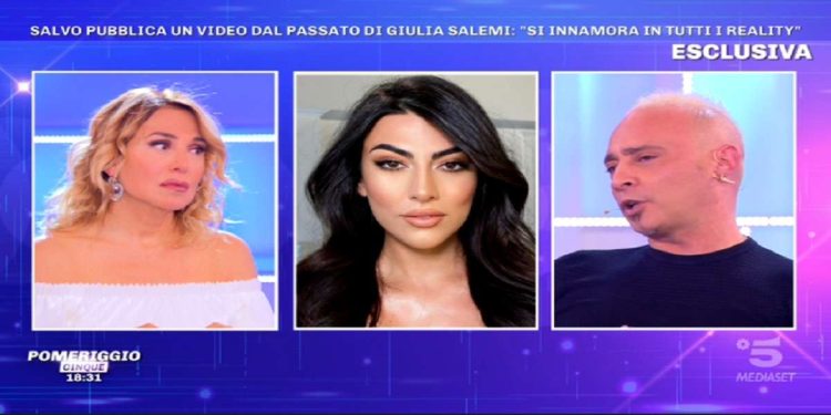 Salvo Veneziano contro Giulia Salemi a Pomeriggio 5