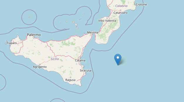 Terremoto nel mar Ionio (Ingv)