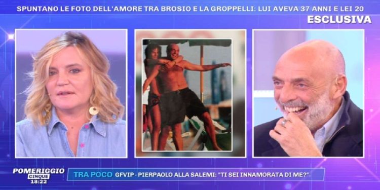 Patrizia Groppelli e Paolo Brosio a Pomeriggio 5