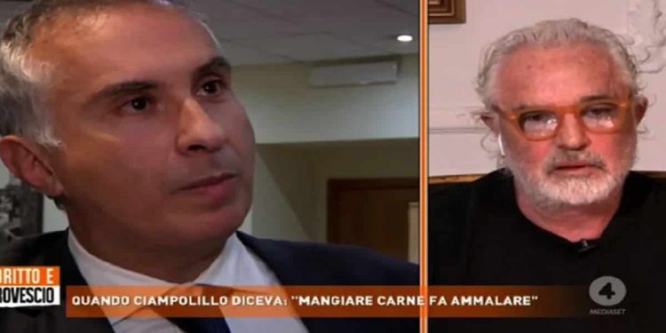 Ciampolillo e Briatore - Screenshot da video