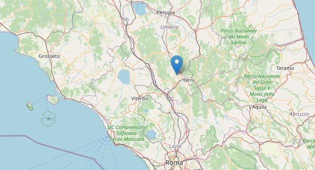 Terremoto Terni (Ingv)