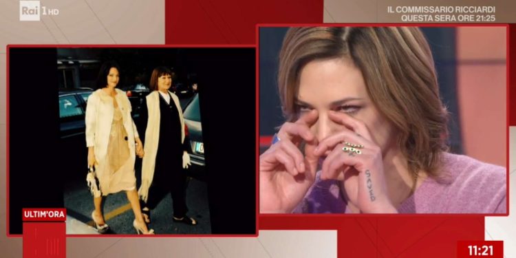 Asia Argento piange in tv a Storie Italiane