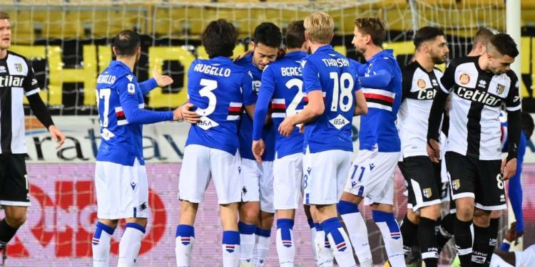 Video Parma Sampdoria (0-2) Serie A 19^ giornata (Foto LaPresse)