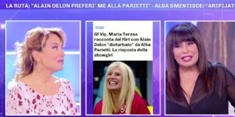 Gossip su Alain Delon a Pomeriggio 5