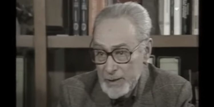 Primo Levi, foto da Youtube