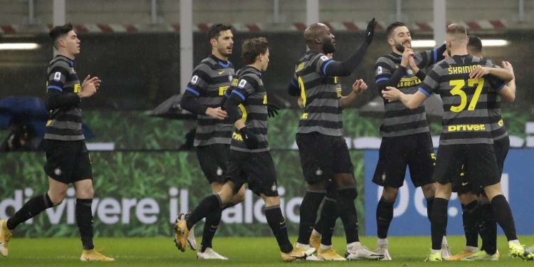 Serie A, 20^ giornata: l'Inter ha schiantato il Benevento (Foto LaPresse)