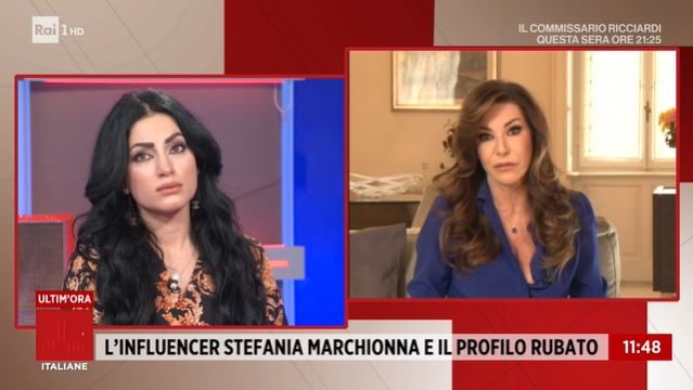 Emanuela Folliero e Stefania Marchionna a Storie Italiane