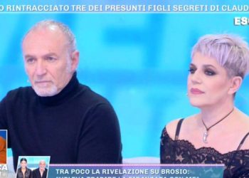 Manuela Villa e il fratello Claudio jr.