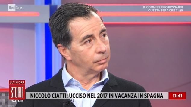 Luigi Ciatti, papà di Niccolò (Storie Italiane)