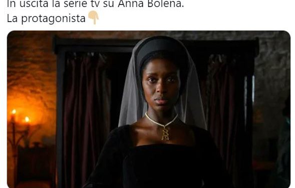 Anna Bolena "diventa" nera (Twitter)