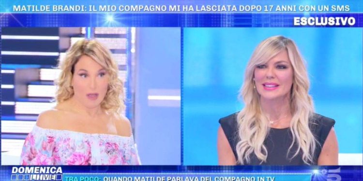 Matilde Brandi, Domenica Live