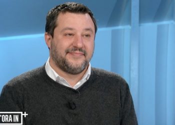 Matteo Salvini a Mezz'ora in più