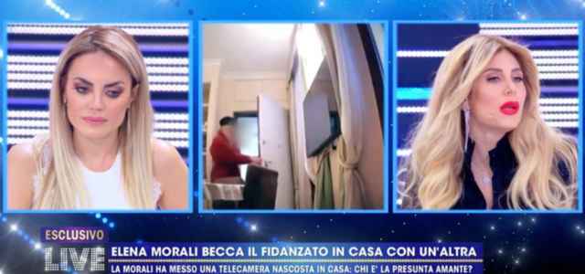 Elena Morali becca Paola Caruso con Favoloso