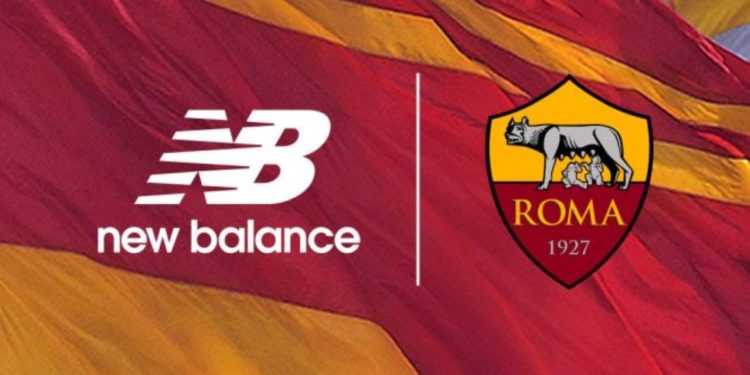 Roma e New Balance, accordo (Twitter)