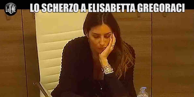 Scherzo Elisabetta Gregoraci a Le Iene