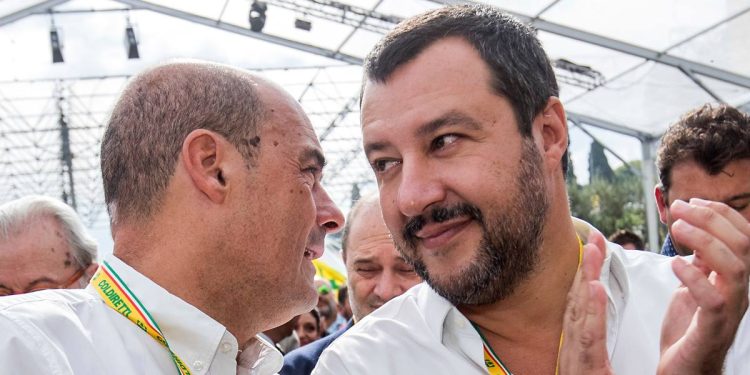 Salvini e Zingaretti