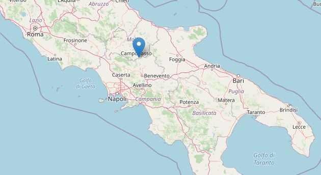 Terremoto a Campobasso (Ingv)