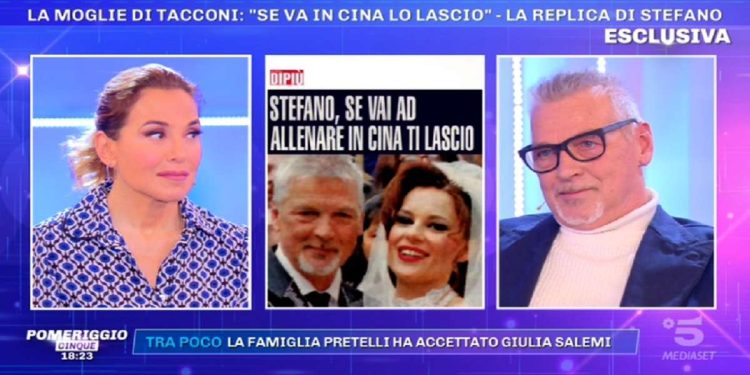 Stefano Tacconi a Pomeriggio 5