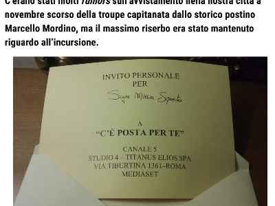 C'è posta per te, svelato il nome del primo big internazionale: colpaccio  di Maria De Filippi. E il nuovo postino è un ex di Uomini & Donne