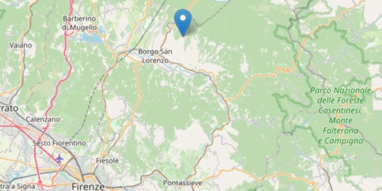 Terremoto a Firenze (Ingv)