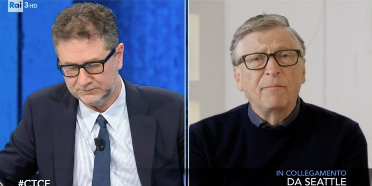 Bill Gates a Che tempo che fa